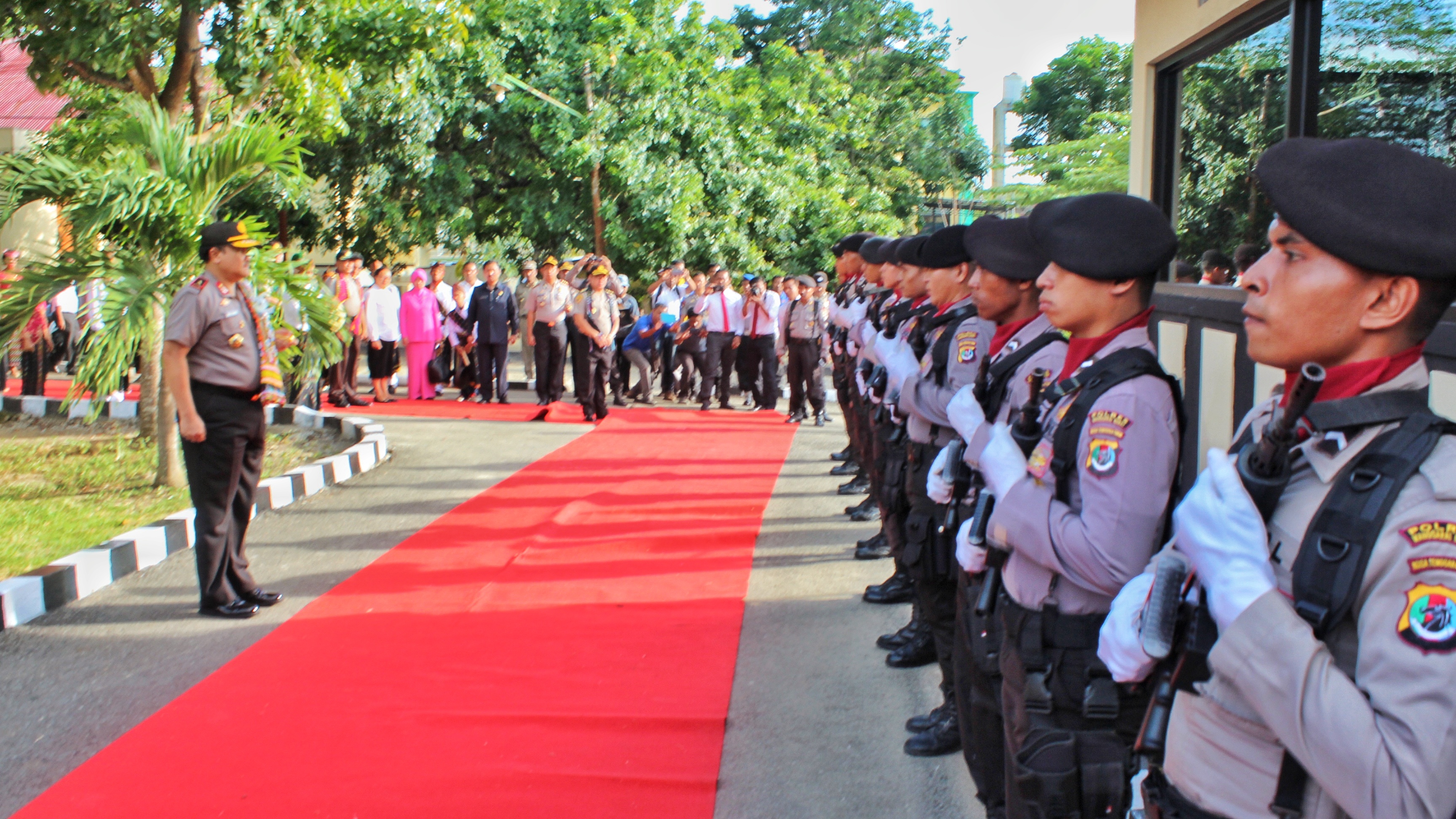 Polres Mabar Terima Kunjungan kerja Kapolda NTT