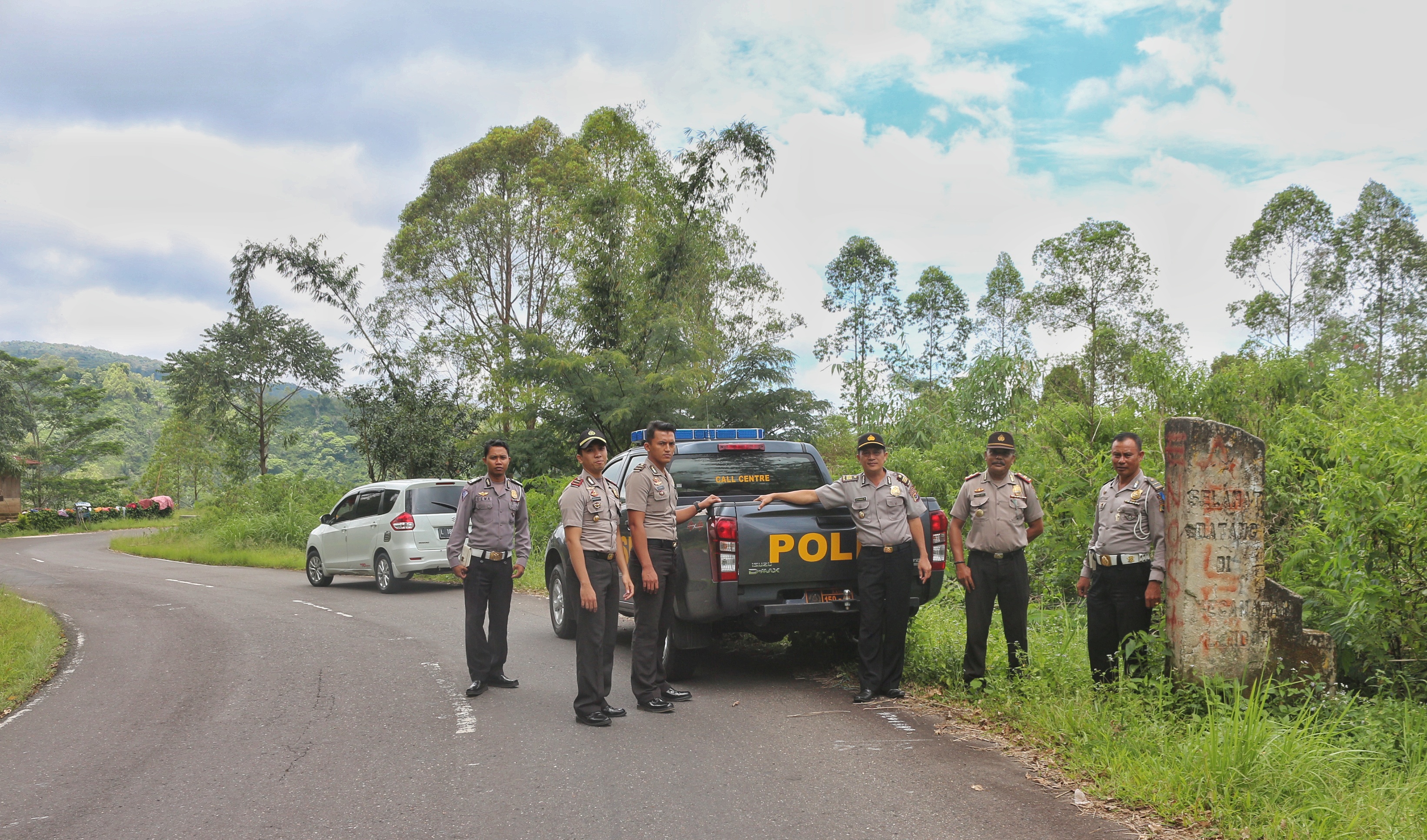 Jelang Pelaksanaan Tour de Flores 2017 Mei Mendatang Polres Mabar Lakukan Survei Jalur