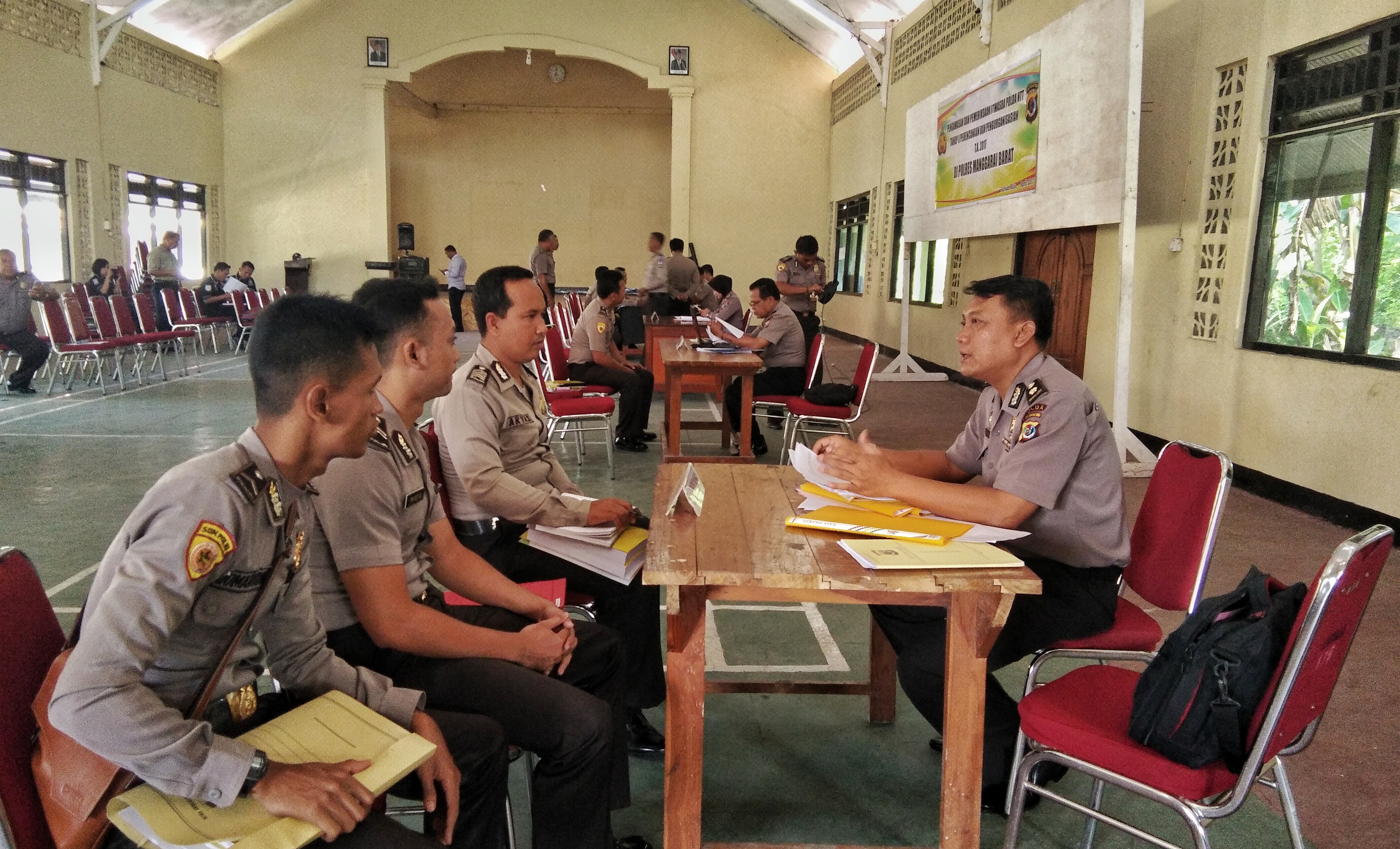 Tim Wasrik Itwasda Polda NTT Lakukan Giat Wasrik Tahap I di Polres Mabar