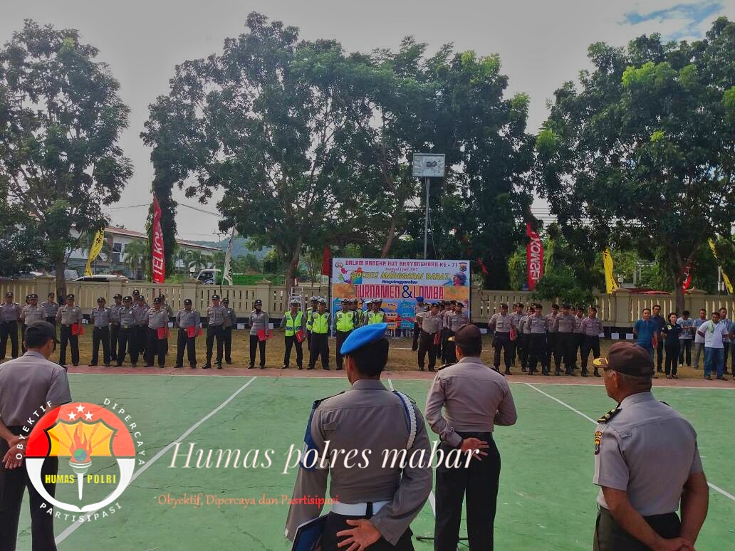 Polres Mabar dan Polsek Jajaran Melaksanakan Apel siaga I