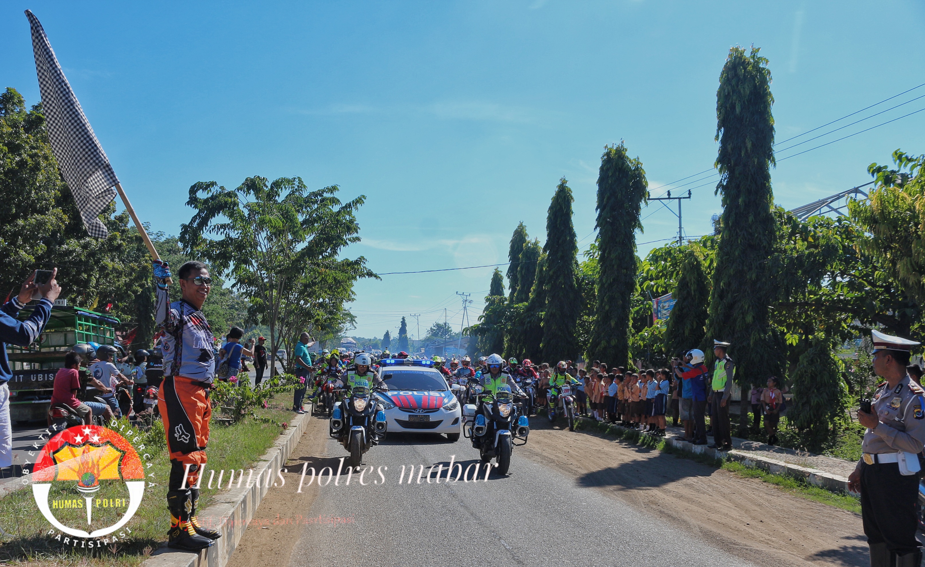 Polres Mabar Gelar Adventure Trail Bertajuk Jelajah Pesona Alam Labuan Bajo Dalam Rangka HUT Bhayangkara ke - 71