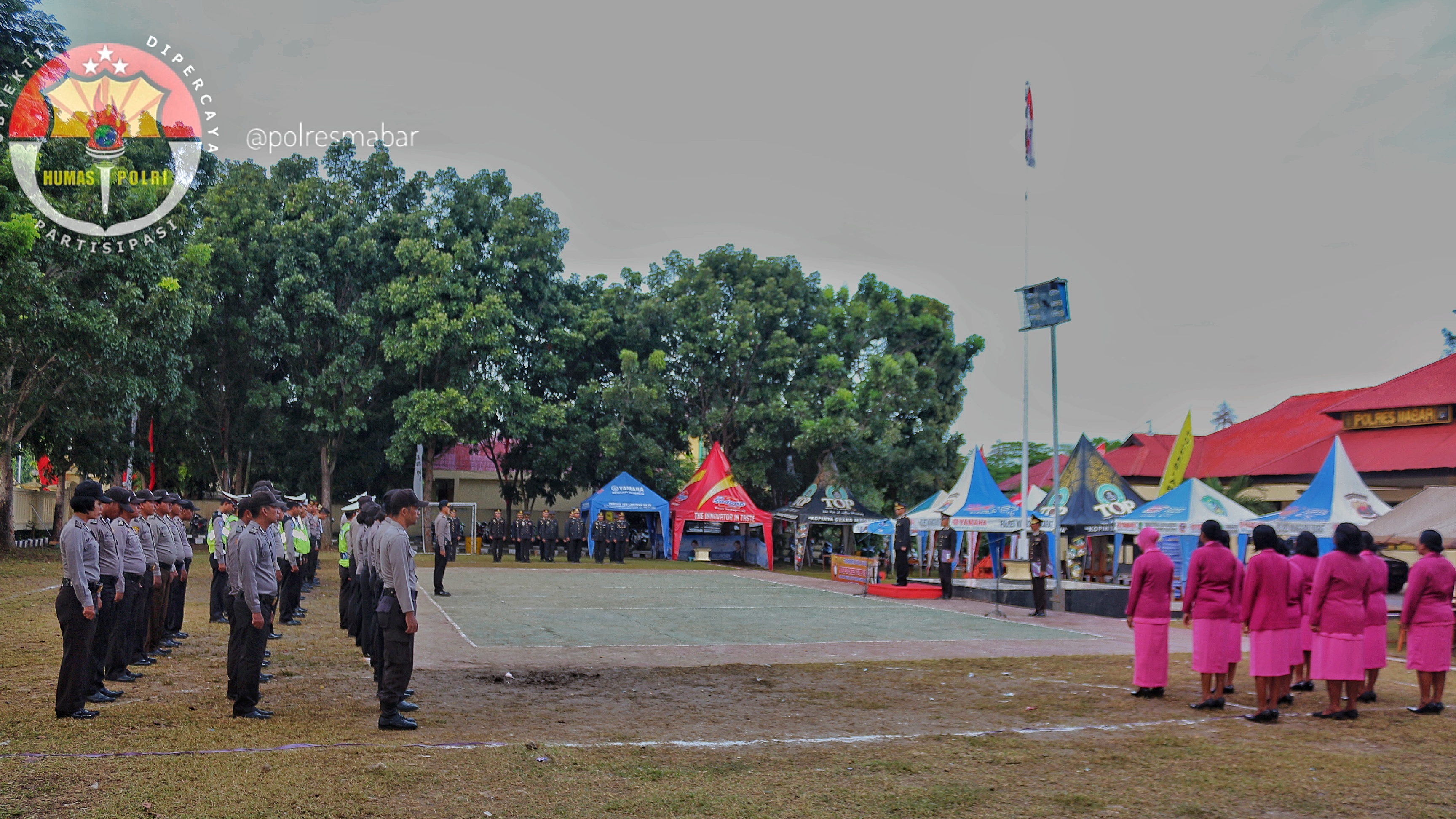 Polres Mabar Gelar Upacara Memperingati Hari Lahirnya Pancasila