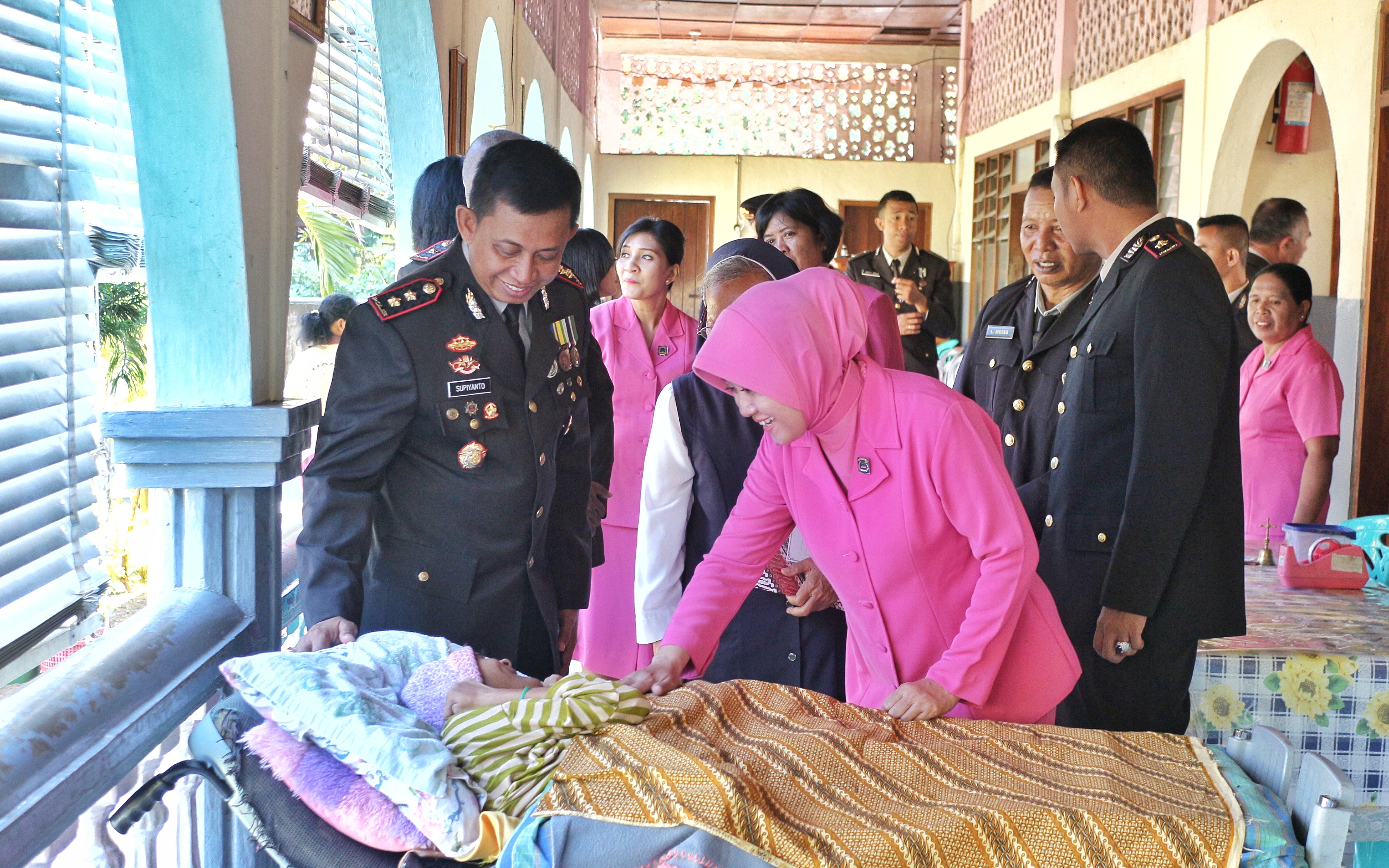 Jalin Silaturahmi, Polres Mabar Gelar Anjangsana