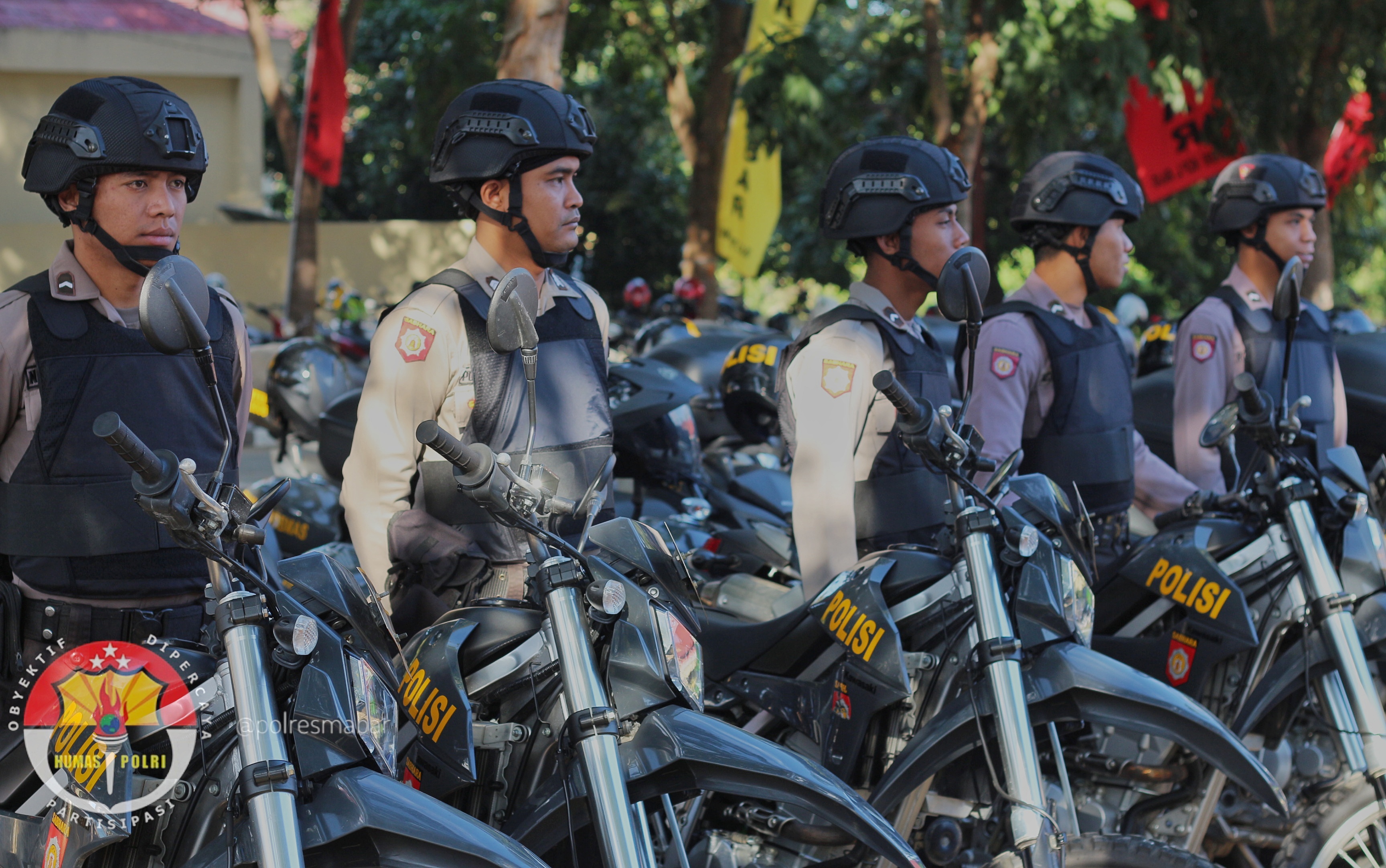 Jajaran Polres Mabar Gelar Apel Kesiapan Pengamanan TdF 2017 Etape Ke-6