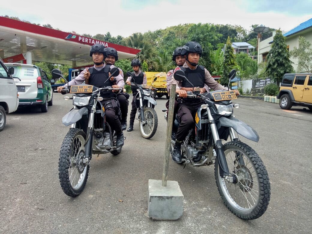 Sat Sabhara Polres Mabar Melaksanakan Tugas Patroli dan Pengaturan Lalin