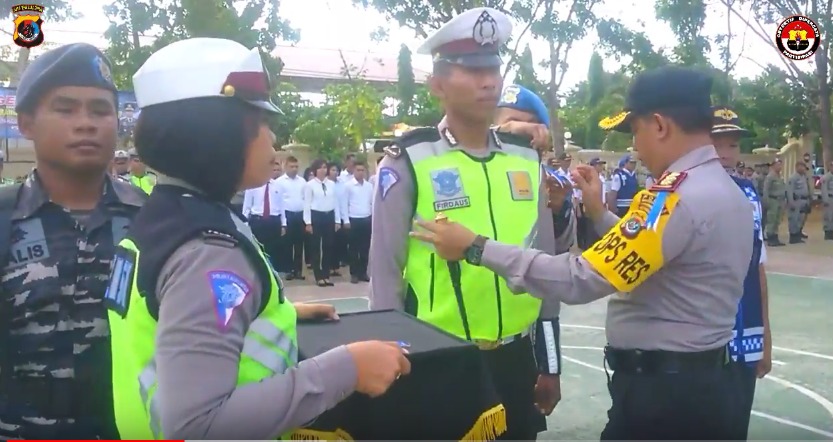 Polres Mabar Laksanakan Apel Gelar Pasukan Ops Zebra 2017