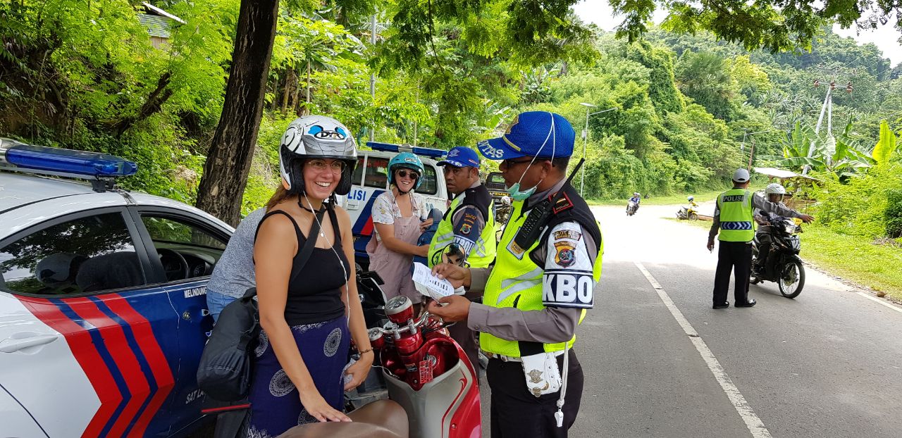 K2YD Sat Lantas Polres Manggarai Barat, pelanggar paling dominan dilakukan oleh Bule