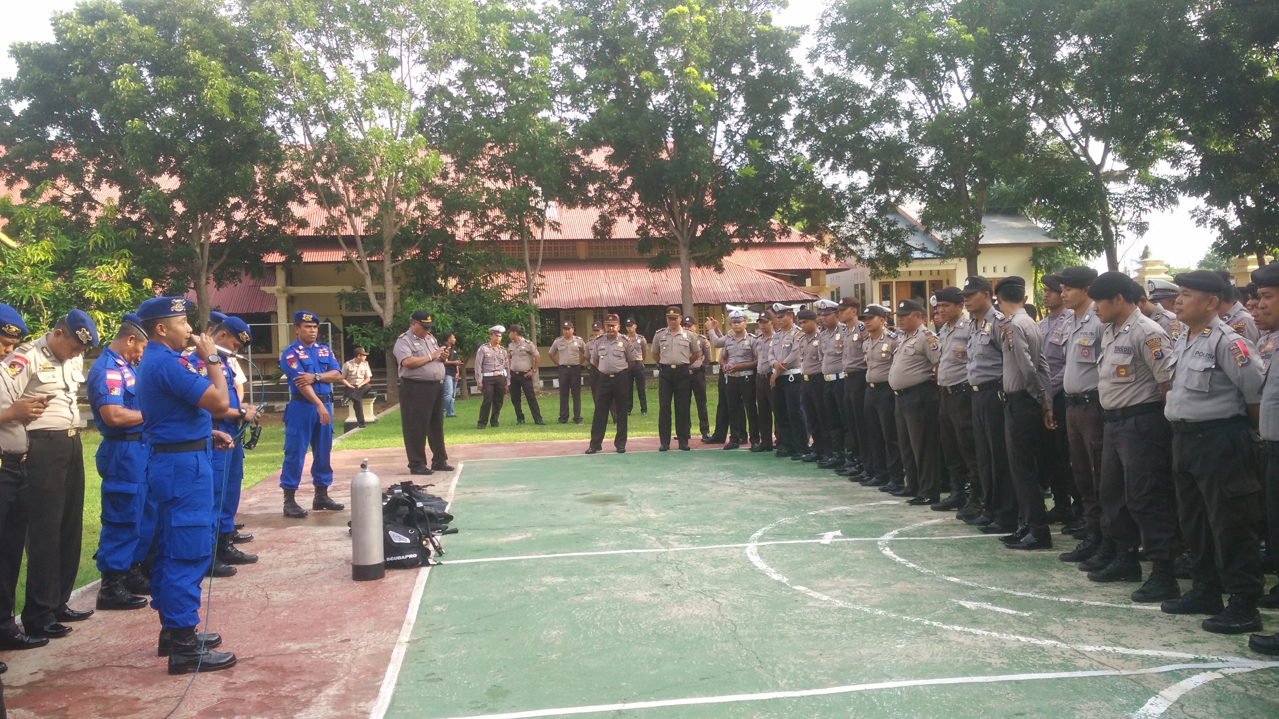 Tingkatkan kemampuan SAR Laut, Polres Mabar gelar Pelatihan Scuba Diving