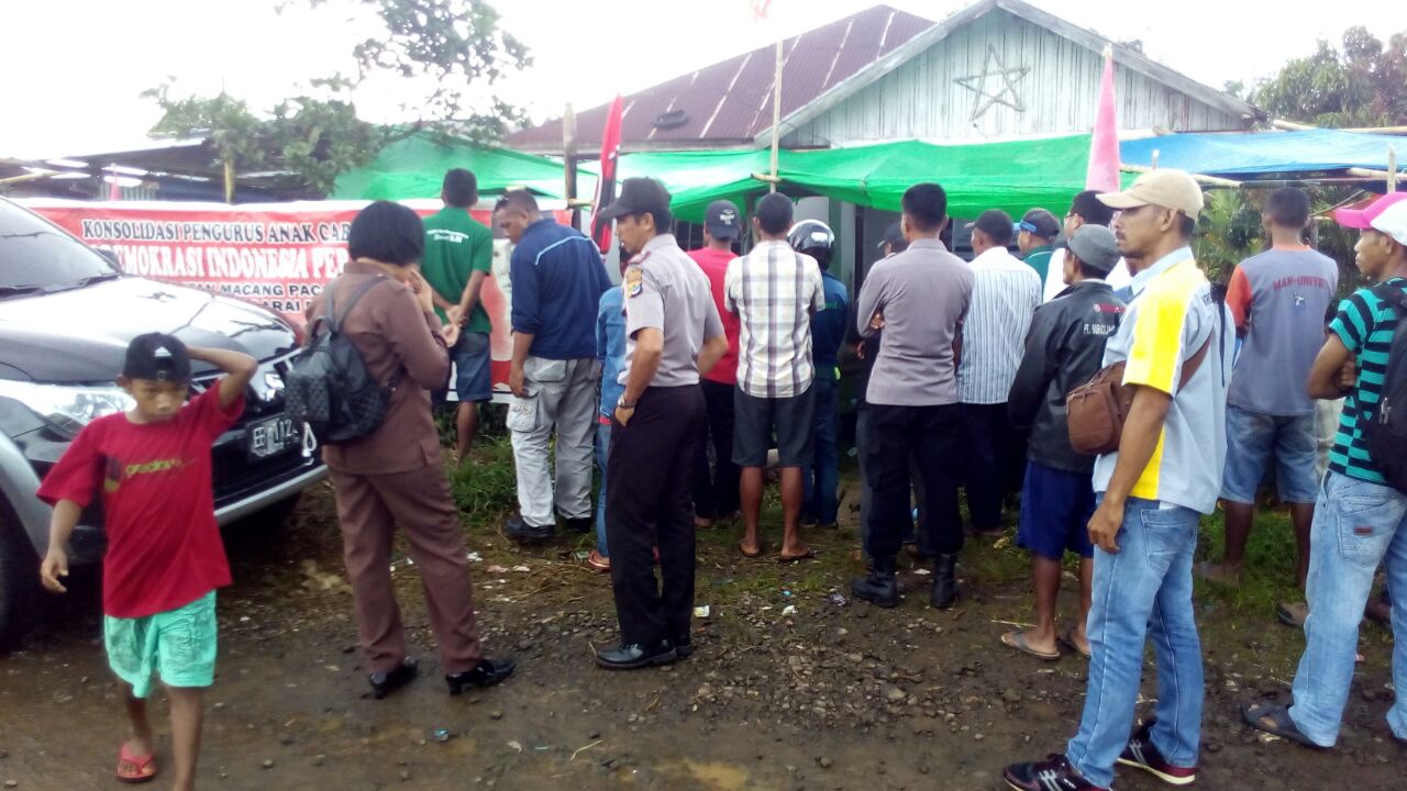 Ops Mantap Praja 2018, Personil Polres Mabar Lakukan Pengamanan giat Kampanye Cawagub NTT paket no 2 di Kecamatan Boleng dan kecamatan Pacar
