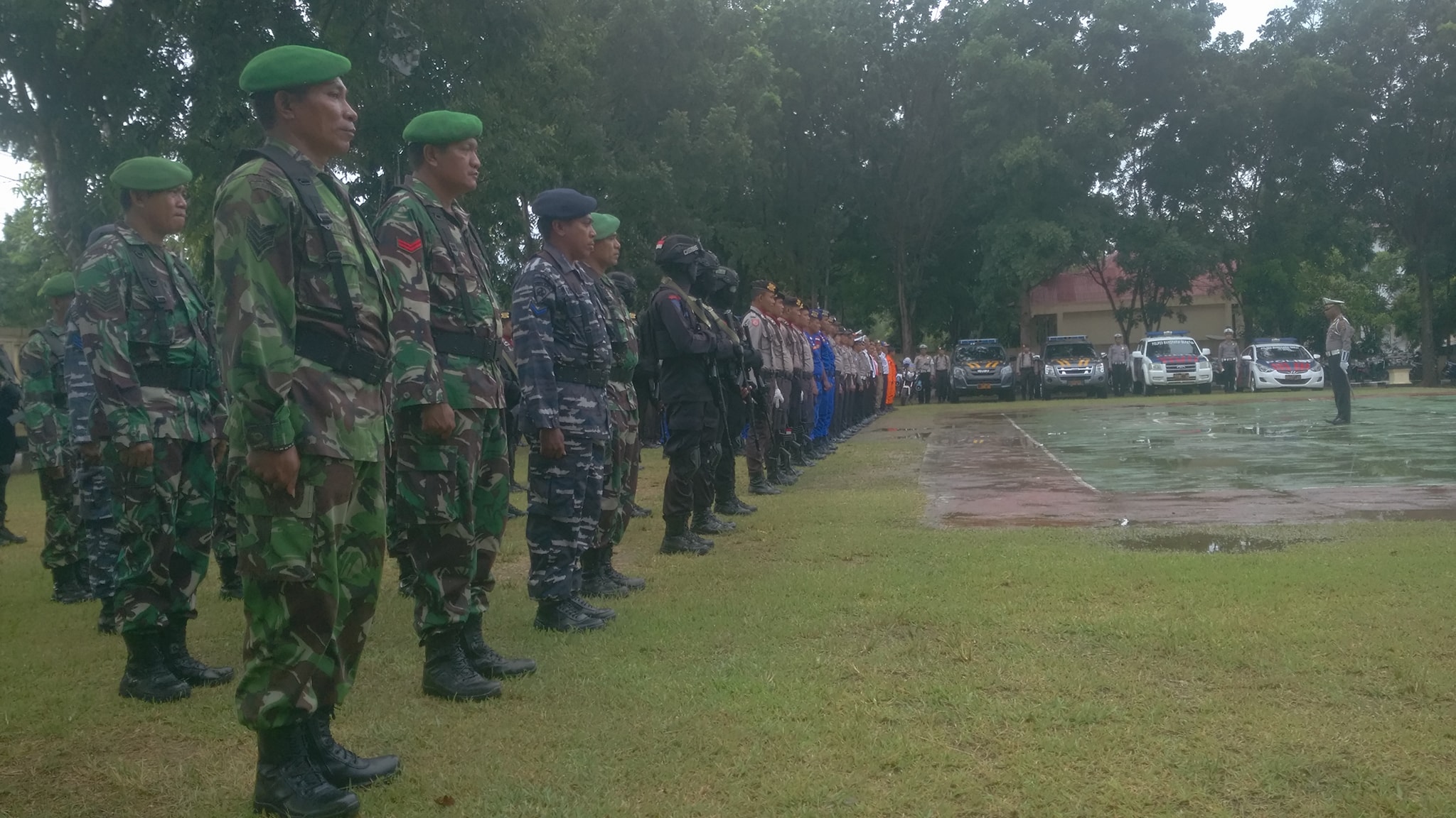 Polres Mabar gelar apel Kesiapan Pengamanan Pilkada 2018