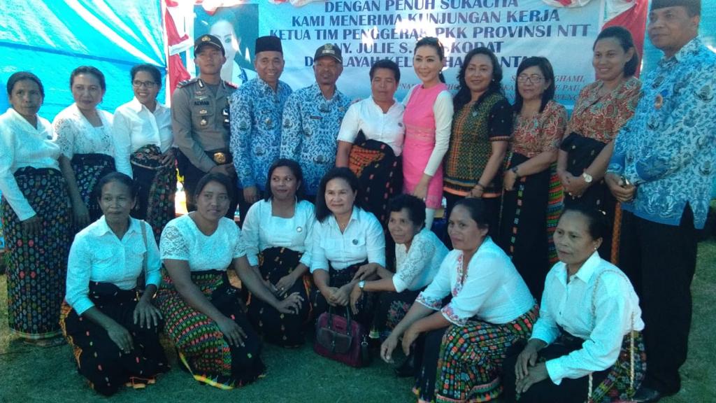 Polsek Kuwus Amankan Giat Supervisi  Tim Penggerak PKK NTT