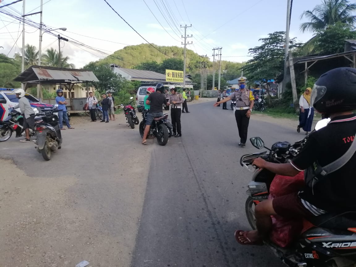 Patroli Hunting Sistem, Sat Lantas Polres Mabar Tindak 11 Pelanggar