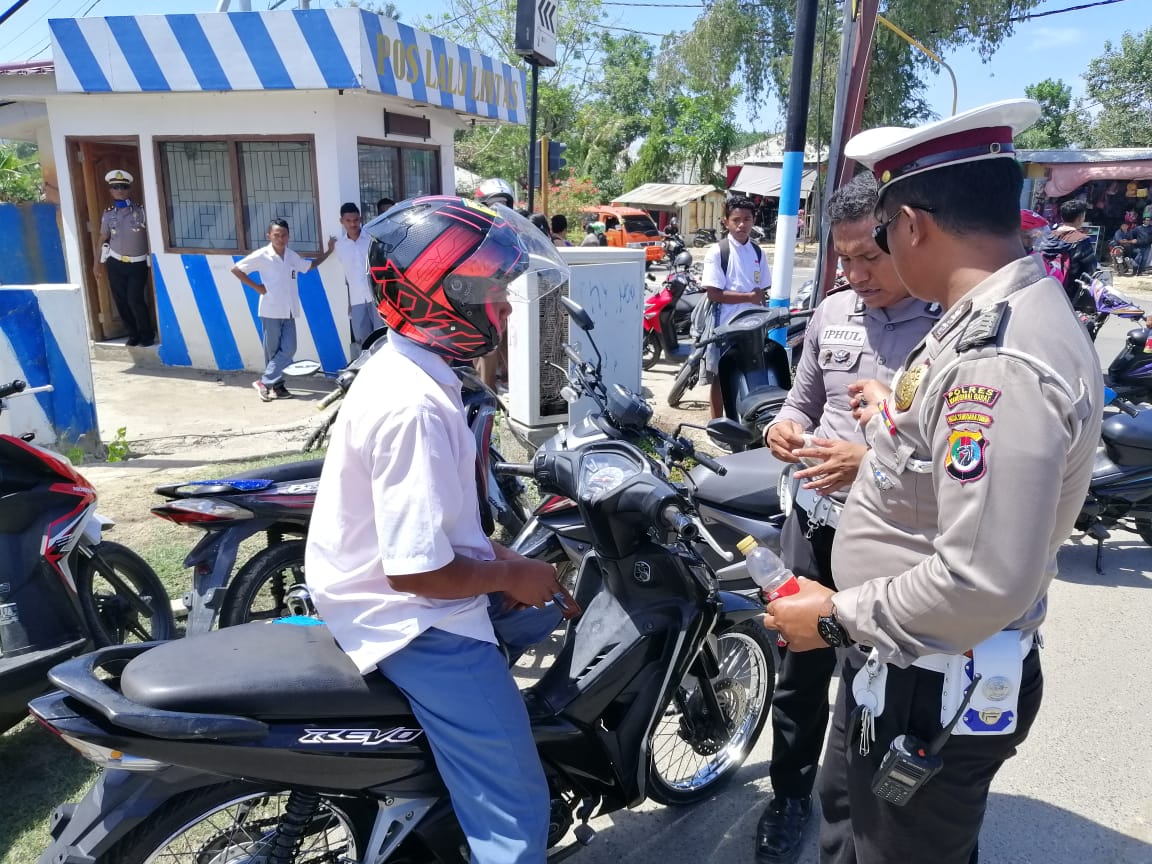 Lagi, Sat Lantas Polres Manggarai Barat Jaring 73 Kendaraan Bermotor Dalam Patroli Hunting Sistem