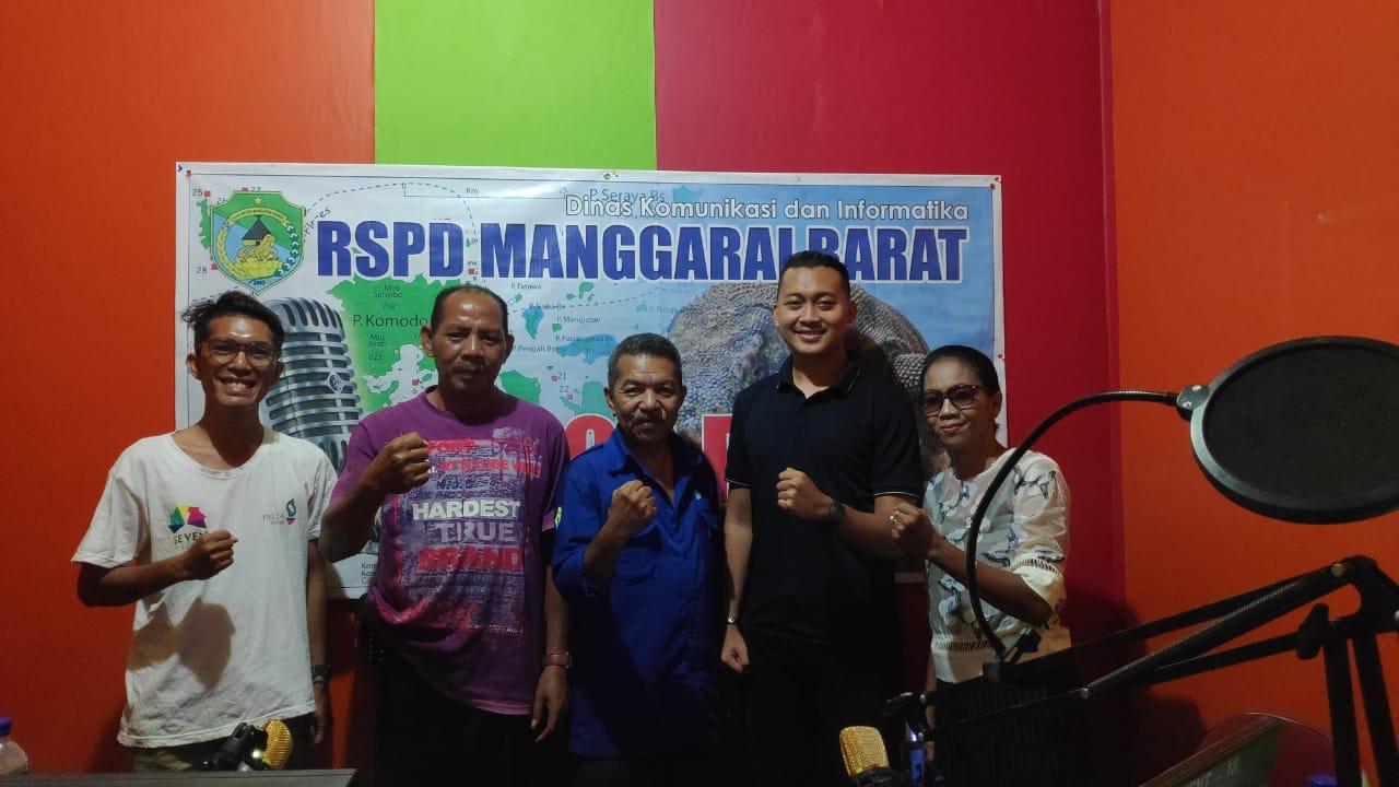 Lebih Dekat Dengan Masyarakat, Polres Mabar Gelar Talkshow Di Radio Siaran Pemerintah Daerah Mabar