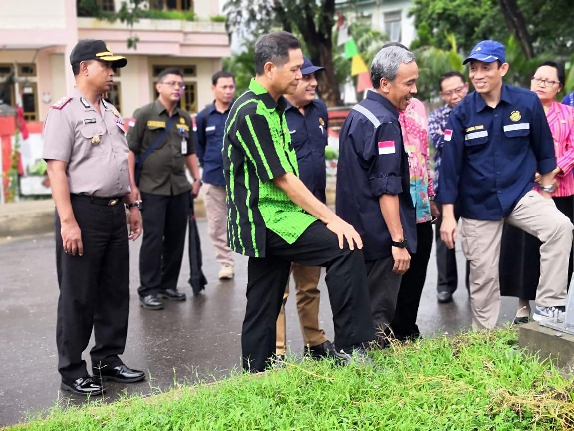 Wakapolres Manggarai Barat Sambut Kunjungan Kerja Wakil Menteri ESDM di Labuan Bajo