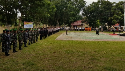 Siap Amankan Pemilu 2019, Polres Mabar Adakan Apel Gelar Pasukan