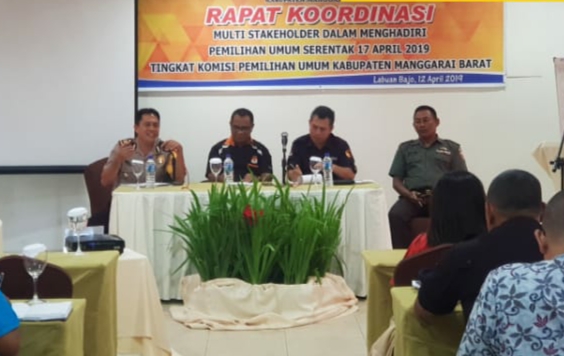 Polres Mabar Akan Kerahkan 322 Personel Amankan TPS Dalam Pemilu 2019