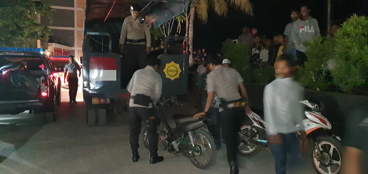 Operasi Bina Kusuma Turangga 2019, Polres Mabar Sita Puluhan Motor Knalpot Racing