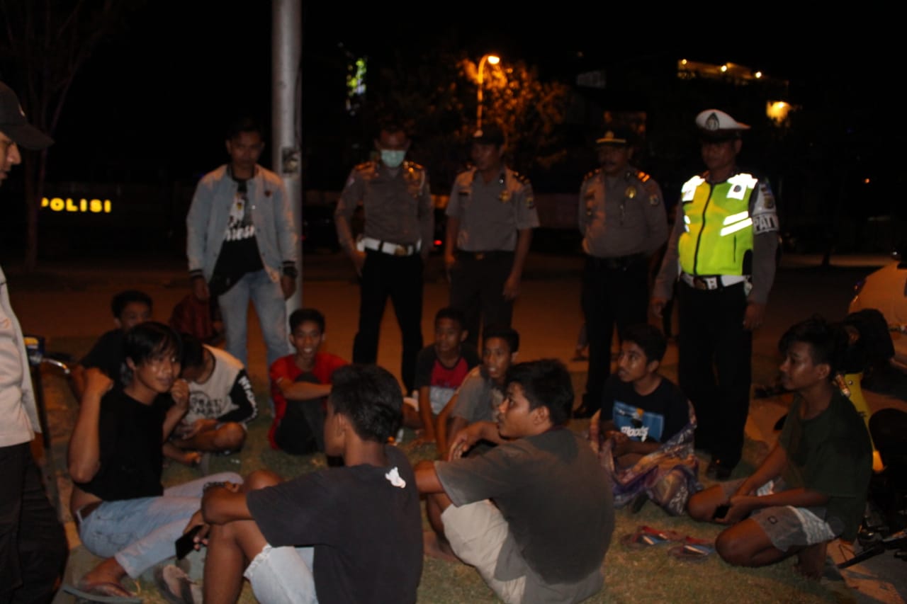 Polres Mabar Gelar Patroli Rutin, Tekan Kenakalan Remaja di Bulan Ramadhan