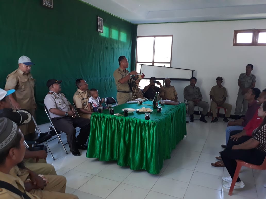 Kapolsek Macang Pacar Ingatkan Calon Perangkat Desa Wajib Belajar Sebelum Tes