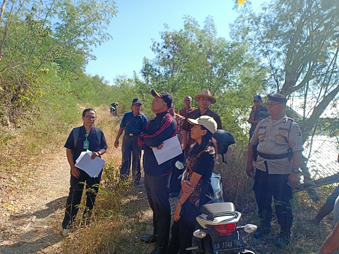 Perkara Tanah, Polres Mabar Bantu Pengamanan Sidang Lapangan