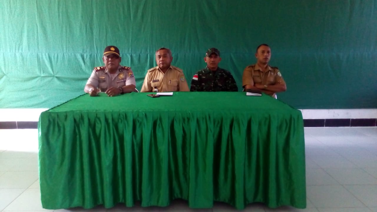Kapolsek Macang Pacar Hadiri Persiapan HUT RI Ke-74, Anggaran 60 Juta
