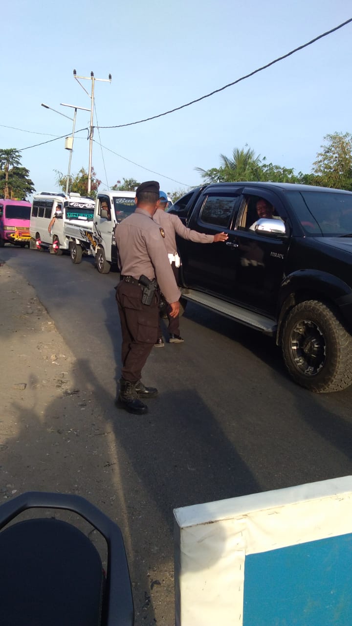 Tim Gabungan Sat Lantas dan Sabhara Polres Mabar Gelar Operasi Patuh Turangga 2019